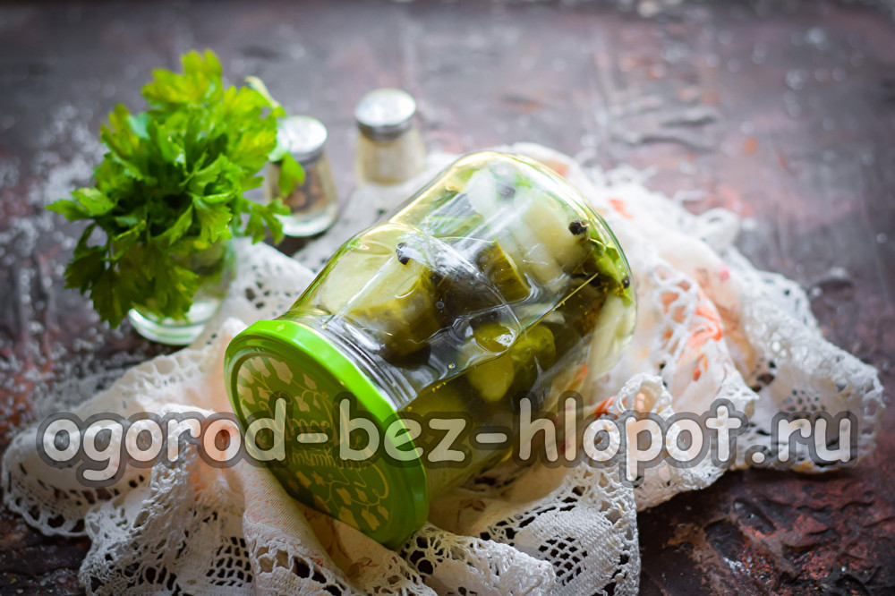 Огурцы засоленные