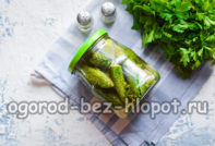 Готовые огурцы