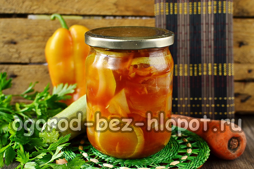 Кабачковый салат