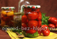 вкусная заготовка из помидоров на зиму