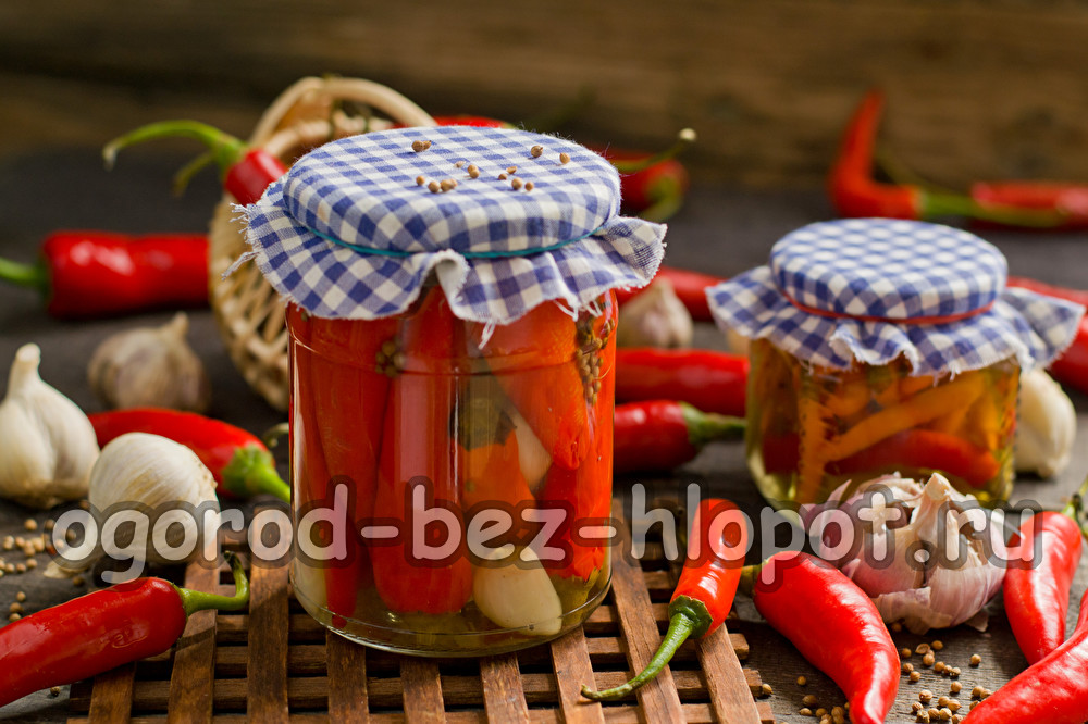 маринованный острый перец