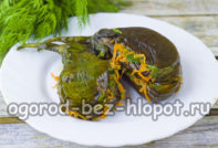 баклажаны квашеные