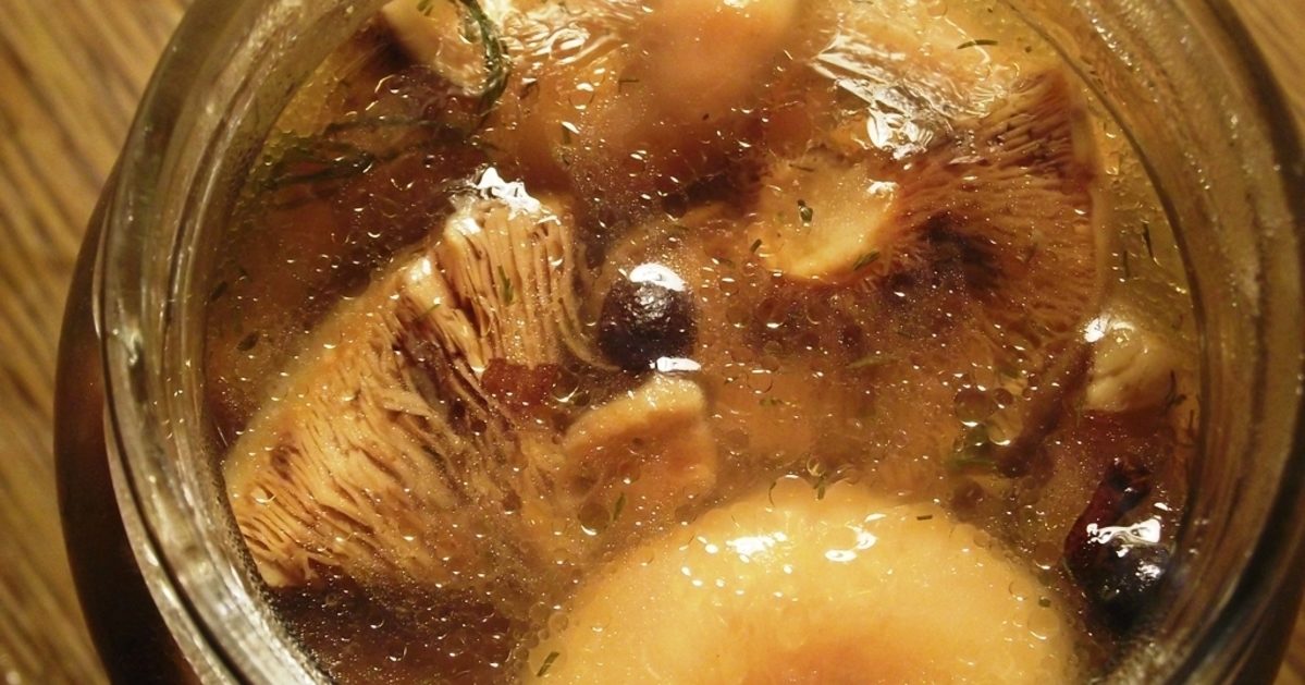 Рыжики маринованные