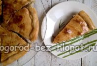 пирог с капустой и яйцом