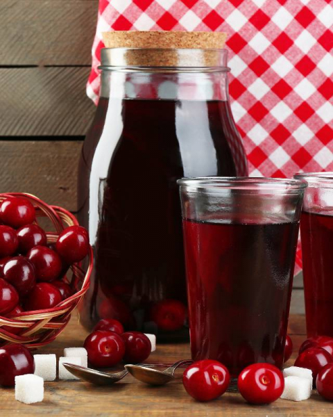 Заготовки из вишни и черешни