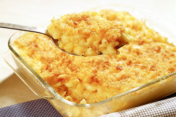 Запеканка с макаронами и сыром