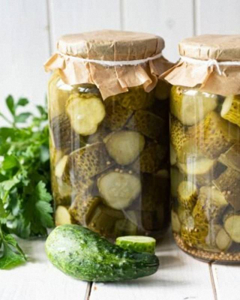 Огурцы по-фински на зиму